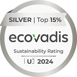 EcoVadis silver medal sustainability rating 2024